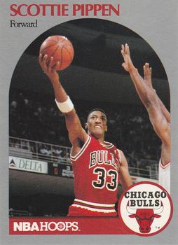 #69 Scottie Pippen - Chicago Bulls - 1990-91 Hoops Basketball