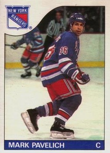 #69 Mark Pavelich - New York Rangers - 1985-86 O-Pee-Chee Hockey