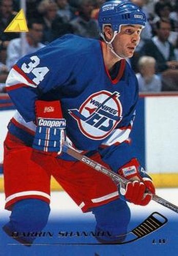 #69 Darrin Shannon - Winnipeg Jets - 1995-96 Pinnacle Hockey
