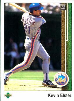 #269 Kevin Elster - New York Mets - 1989 Upper Deck Baseball