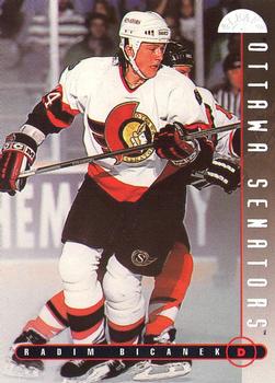 #69 Radim Bicanek - Ottawa Senators - 1995-96 Leaf Hockey