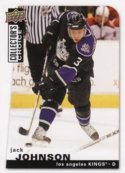 #69 Jack Johnson - Los Angeles Kings - 2008-09 Collector's Choice Hockey