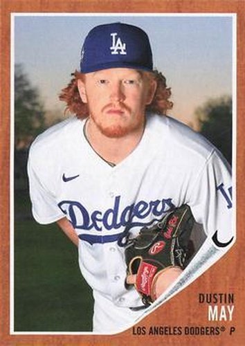 #69 Dustin May - Los Angeles Dodgers - 2021 Topps Archives Baseball