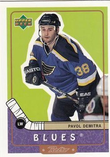 #69 Pavol Demitra - St. Louis Blues - 1999-00 Upper Deck Retro Hockey