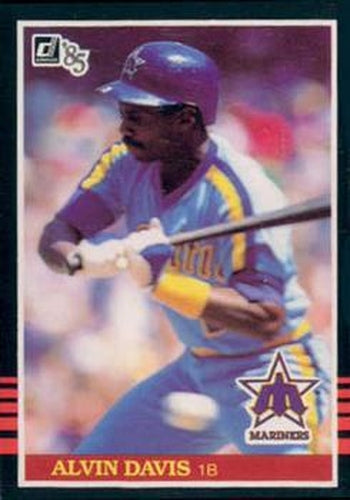 #69 Alvin Davis - Seattle Mariners - 1985 Donruss Baseball