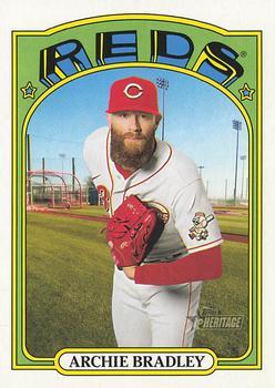 #69 Archie Bradley - Cincinnati Reds - 2021 Topps Heritage Baseball