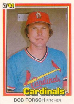 #69 Bob Forsch - St. Louis Cardinals - 1981 Donruss Baseball