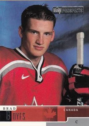 #69 Brad Boyes - Canada - 1999-00 Upper Deck Prospects Hockey