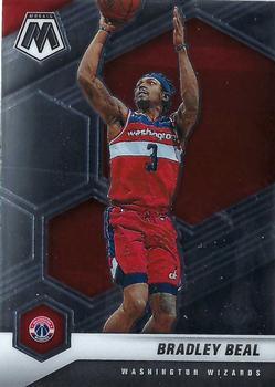 #69 Bradley Beal - Washington Wizards - 2020-21 Panini Mosaic Basketball