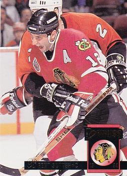 #69 Brent Sutter - Chicago Blackhawks - 1993-94 Donruss Hockey