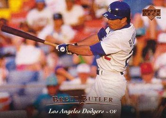 #69 Brett Butler - Los Angeles Dodgers - 1995 Upper Deck Baseball
