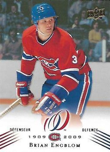 #69 Brian Engblom - Montreal Canadiens - 2008-09 Upper Deck Montreal Canadiens Centennial Hockey