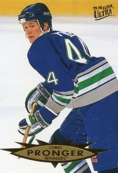 #69 Chris Pronger - Hartford Whalers - 1995-96 Ultra Hockey