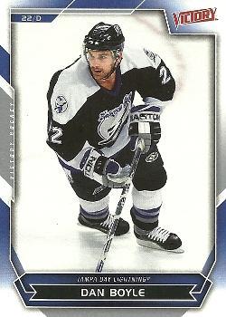 #69 Dan Boyle - Tampa Bay Lightning - 2007-08 Upper Deck Victory Hockey