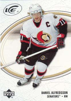 #69 Daniel Alfredsson - Ottawa Senators - 2005-06 Upper Deck Ice Hockey