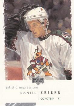 #69 Daniel Briere - Phoenix Coyotes - 2002-03 UD Artistic Impressions Hockey