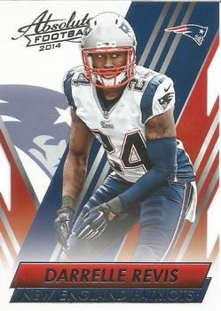 #69 Darrelle Revis - New England Patriots - 2014 Panini Absolute - Retail Football
