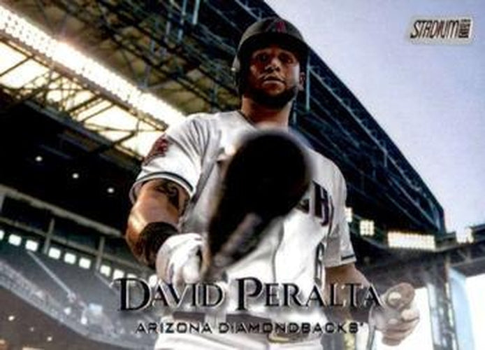 #69 David Peralta - Arizona Diamondbacks - 2019 Stadium Club Baseball