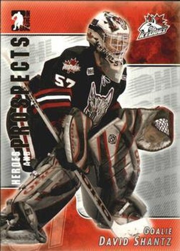 #69 David Shantz - Mississauga IceDogs - 2004-05 In The Game Heroes and Prospects Hockey