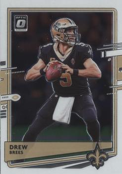 #69 Drew Brees - New Orleans Saints - 2020 Donruss Optic Football