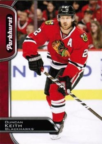 #69 Duncan Keith - Chicago Blackhawks - 2016-17 Parkhurst - Red Hockey