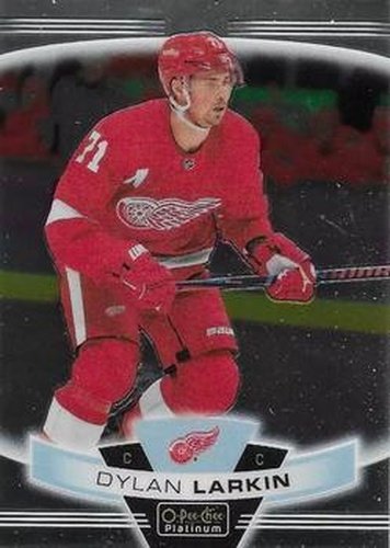 #69 Dylan Larkin - Detroit Red Wings - 2019-20 O-Pee-Chee Platinum Hockey