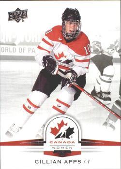 #69 Gillian Apps - Canada - 2014-15 Upper Deck Team Canada Juniors Hockey