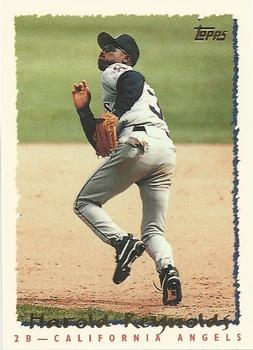 #69 Harold Reynolds - California Angels - 1995 Topps Baseball