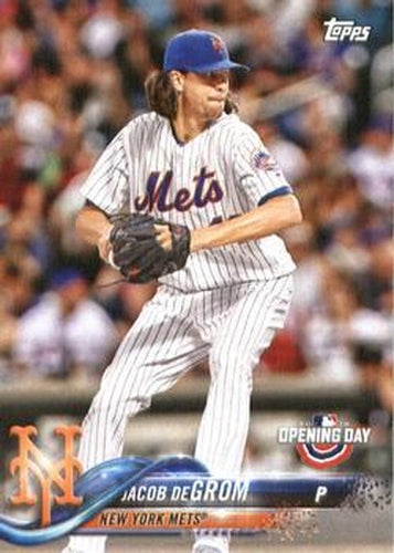 #69 Jacob deGrom - New York Mets - 2018 Topps Opening Day Baseball