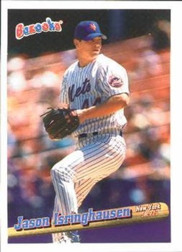 #69 Jason Isringhausen - New York Mets - 1996 Bazooka Baseball