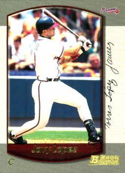 #69 Javy Lopez - Atlanta Braves - 2000 Bowman Baseball