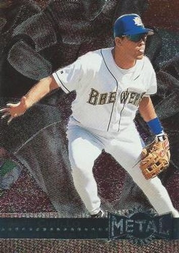 #69 Jeff Cirillo - Milwaukee Brewers - 1996 Metal Universe Baseball