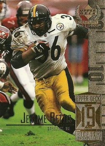 #69 Jerome Bettis - Pittsburgh Steelers - 1999 Upper Deck Century Legends Football