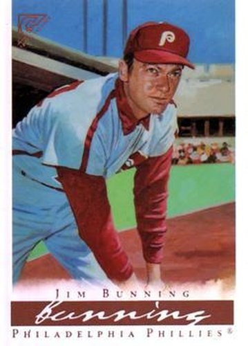 #69 Jim Bunning - Philadelphia Phillies - 2003 Topps Gallery Hall of Fame - Artist's Proofs Baseball