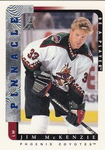 #69 Jim McKenzie - Phoenix Coyotes - 1996-97 Pinnacle Be a Player Hockey