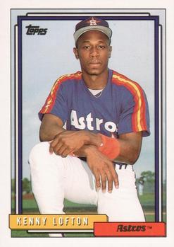 #69 Kenny Lofton - Houston Astros - 1992 Topps Baseball