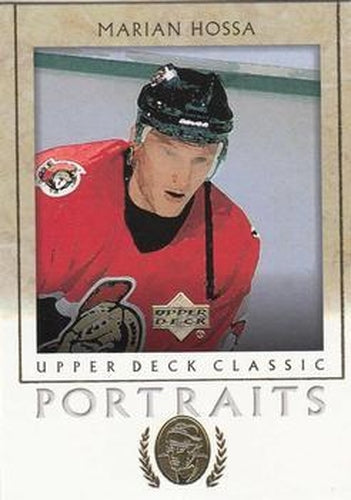 #69 Marian Hossa - Ottawa Senators - 2002-03 Upper Deck Classic Portraits Hockey