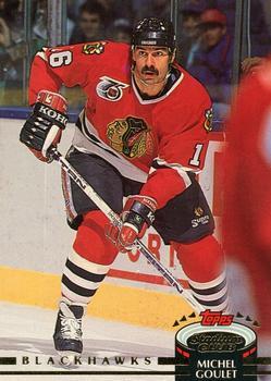 #69 Michel Goulet - Chicago Blackhawks - 1992-93 Stadium Club Hockey