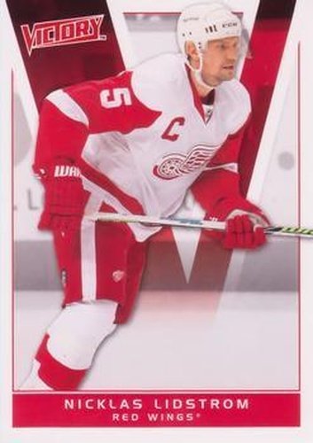 #69 Nicklas Lidstrom - Detroit Red Wings - 2010-11 Upper Deck Victory Hockey