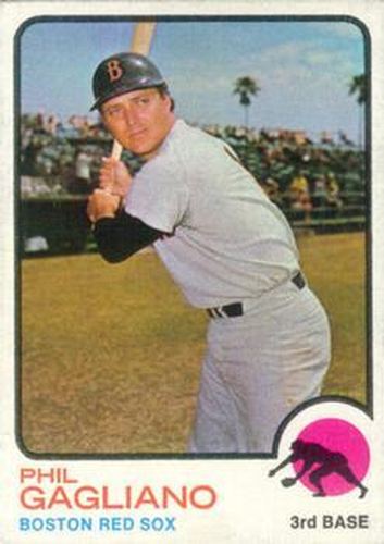 #69 Phil Gagliano - Boston Red Sox - 1973 Topps Baseball