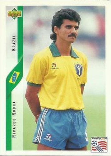 #69 Ricardo Rocha - Brazil - 1994 Upper Deck World Cup Contenders English/Spanish Soccer