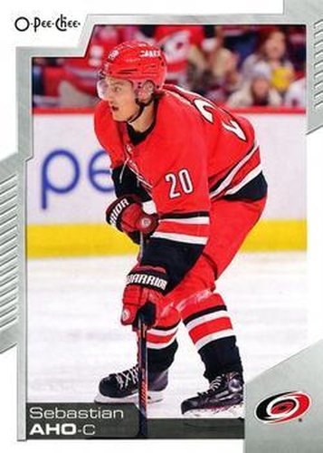 #69 Sebastian Aho - Carolina Hurricanes - 2020-21 O-Pee-Chee Hockey