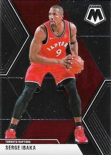 #69 Serge Ibaka - Toronto Raptors - 2019-20 Panini Mosaic Basketball