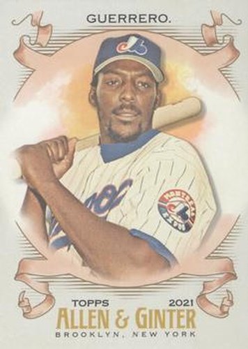 #69 Vladimir Guerrero - Montreal Expos - 2021 Topps Allen & Ginter Baseball