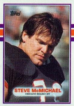#69 Steve McMichael - Chicago Bears - 1989 Topps Football