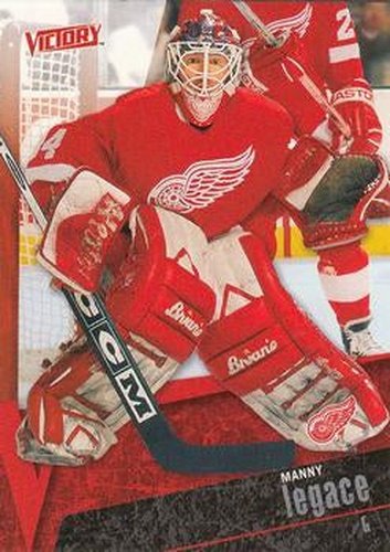 #69 Manny Legace - Detroit Red Wings - 2003-04 Upper Deck Victory Hockey