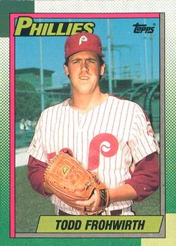 #69 Todd Frohwirth - Philadelphia Phillies - 1990 O-Pee-Chee Baseball