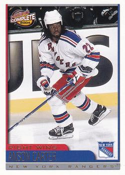 #69 Anson Carter - New York Rangers - 2003-04 Pacific Complete Hockey