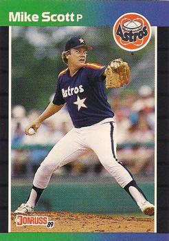 #69 Mike Scott - Houston Astros - 1989 Donruss Baseball