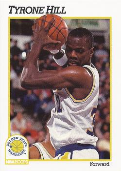#69 Tyrone Hill - Golden State Warriors - 1991-92 Hoops Basketball